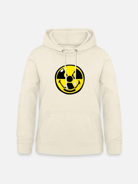 Smiley Radioactive - Frauen Hoodie - Vanille-Milchshake