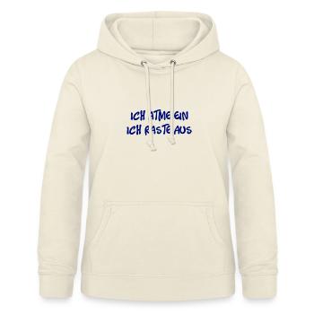 Ich atme ein, ich raste aus. - Frauen Hoodie - Vanille-Milchshake - Vorne - AI Model Female 172 light (172cm)