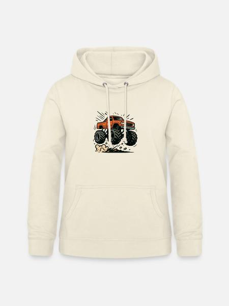 Monstertruck - Frauen Hoodie - Vanille-Milchshake
