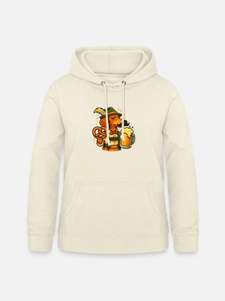 dackel - Frauen Hoodie - Vanille-Milchshake
