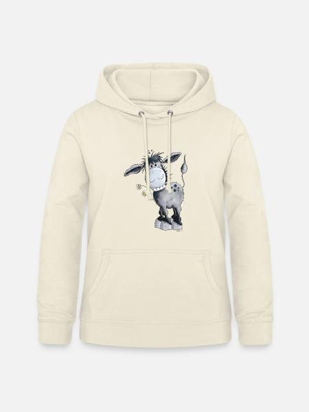 Knuffiger Esel - Frauen Hoodie - Vanille-Milchshake