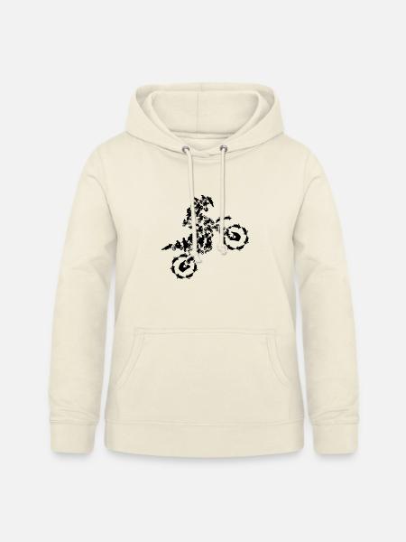 Motocross - Frauen Hoodie - Vanille-Milchshake