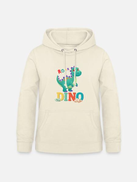 Dino - Frauen Hoodie - Vanille-Milchshake