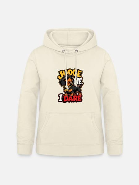 Dackel - Frauen Hoodie - Vanille-Milchshake