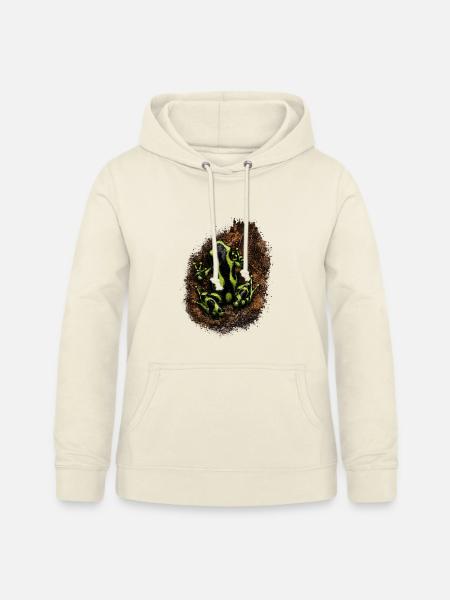 Dendrobates Auratus Karibik - Frauen Hoodie - Vanille-Milchshake