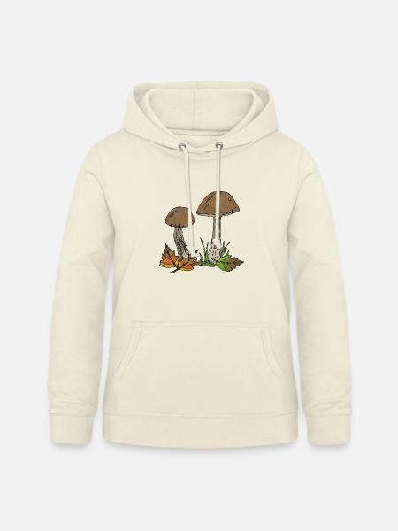 Pilze - Frauen Hoodie - Vanille-Milchshake