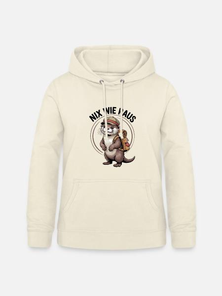 Abenteuer Otter - Frauen Hoodie - Vanille-Milchshake