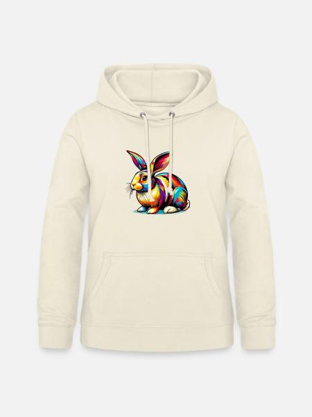 Kaninchen - Frauen Hoodie - Vanille-Milchshake