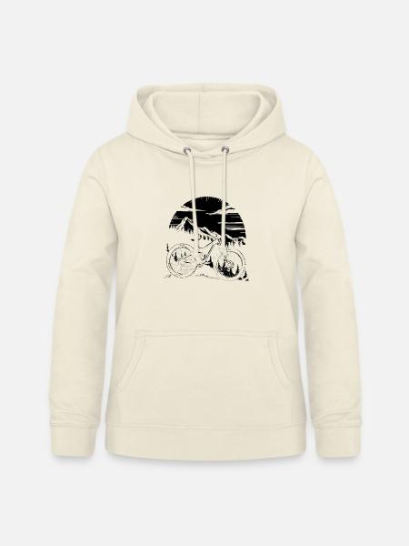 Mountainbike - Frauen Hoodie - Vanille-Milchshake