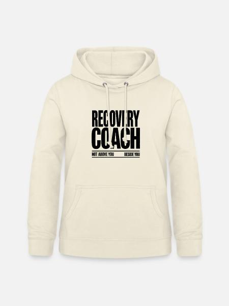 Midnight Velvet Texture - Frauen Hoodie - Vanille-Milchshake