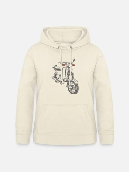 Simson SR50 SR80 - Frauen Hoodie - Vanille-Milchshake