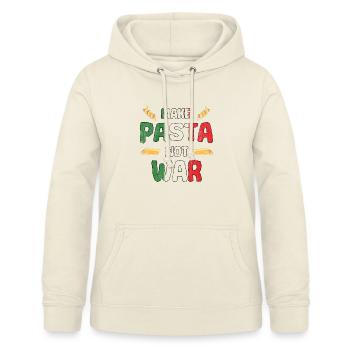 Pasta Pasta - Frauen Hoodie - Vanille-Milchshake - Vorne - AI Model Female 172 light (172cm)