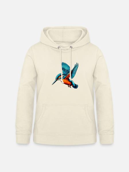 Eisvogel - Frauen Hoodie - Vanille-Milchshake