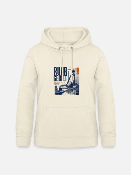 Ruhrgebiet Industrie Collage - Frauen Hoodie - Vanille-Milchshake