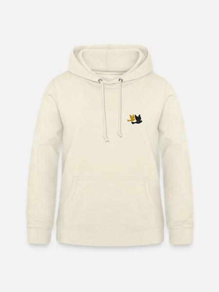 Birds - Frauen Hoodie - Vanille-Milchshake