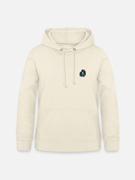 Menschen küssen - Frauen Hoodie - Vanille-Milchshake