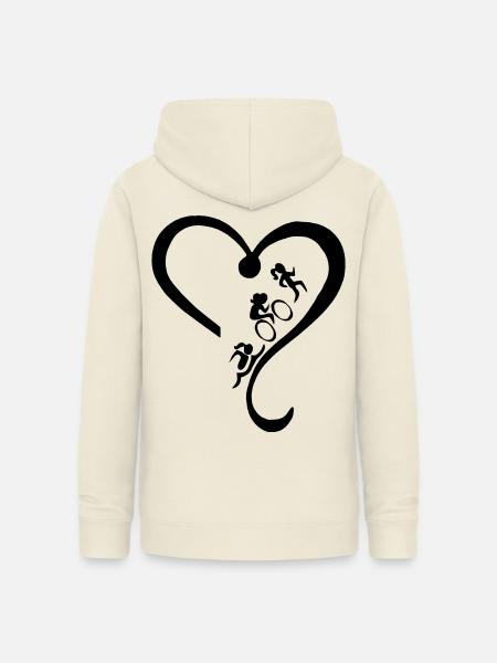 Triathlon-holic - Frauen Hoodie - Vanille-Milchshake