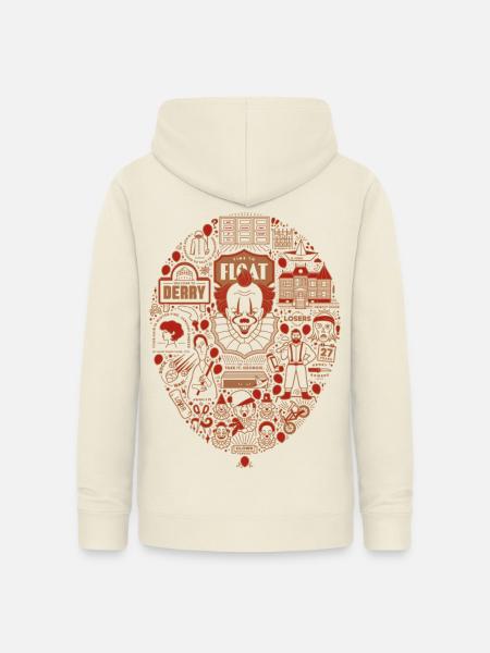 ES – Ballon-Collage Mit Ikonischen Motiven - Frauen Hoodie - Vanille-Milchshake