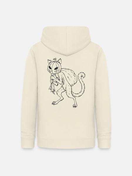 Kabo Neko – Schwarz - Frauen Hoodie - Vanille-Milchshake