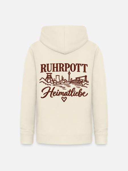 Ruhrpott Heimatliebe Industriekultur - Frauen Hoodie - Vanille-Milchshake