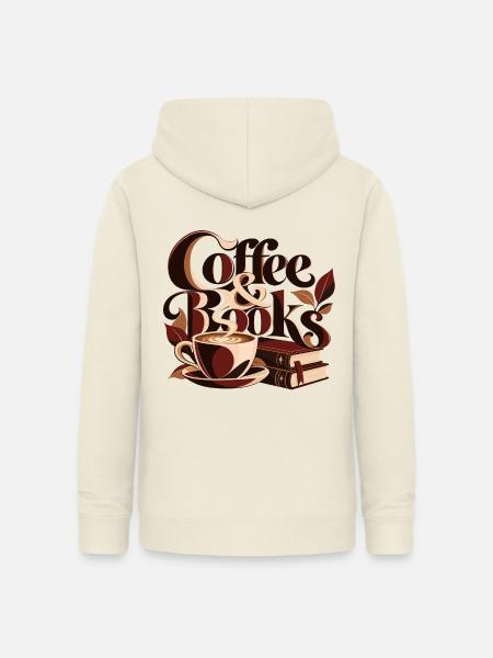 Coffee & Books - Frauen Hoodie - Vanille-Milchshake