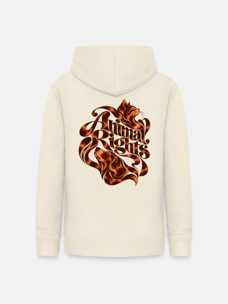 Animal Rights Dark Cats - Frauen Hoodie - Vanille-Milchshake