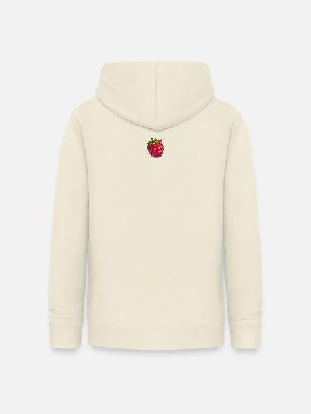 Himbeere Cartoon funkeln - Frauen Hoodie - Vanille-Milchshake