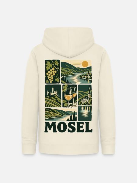 Mosel Germany Wine Region - Frauen Hoodie - Vanille-Milchshake