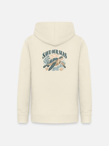 Save Our Seas Sea Turtle - Frauen Hoodie - Vanille-Milchshake