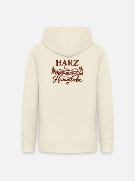 Harz Heimatliebe - Frauen Hoodie - Vanille-Milchshake