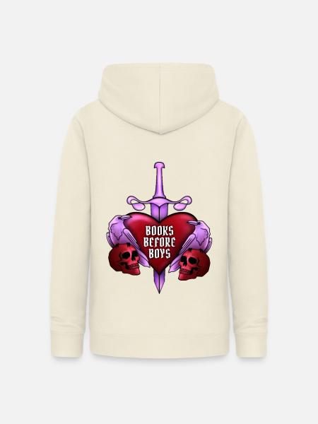 Books Before Boys - Frauen Hoodie - Vanille-Milchshake