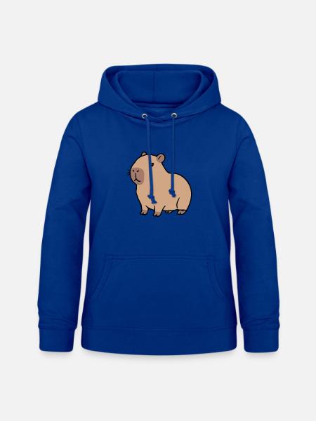 Capybara Wasserschwein - Frauen Hoodie - Royalblau