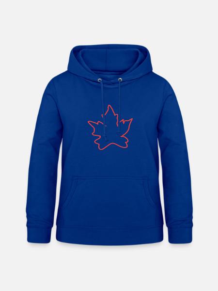 Kanada - Frauen Hoodie - Royalblau