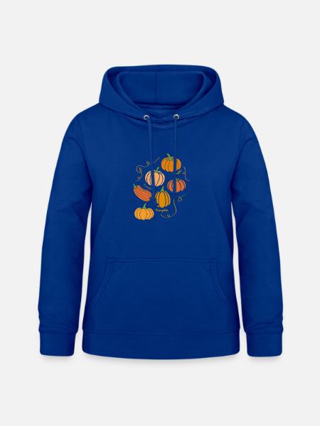 Pumpkin  - Frauen Hoodie - Royalblau