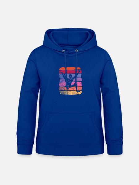 Boulderer Boulder Bouldern - Frauen Hoodie - Royalblau