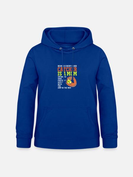 Softball Mutter Softball Mama - Frauen Hoodie - Royalblau