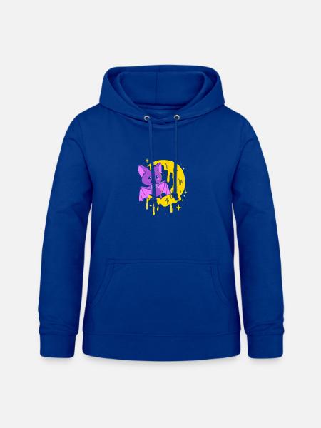 Pastell Gothic - Frauen Hoodie - Royalblau