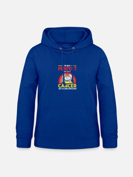 Sternzeichen Krebs - Frauen Hoodie - Royalblau