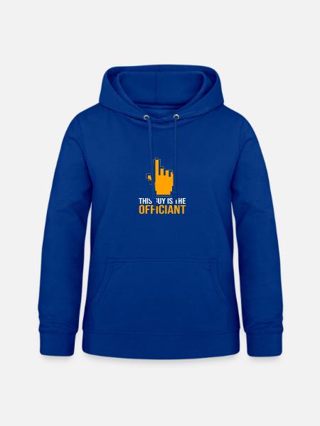 Pfarrer - Frauen Hoodie - Royalblau