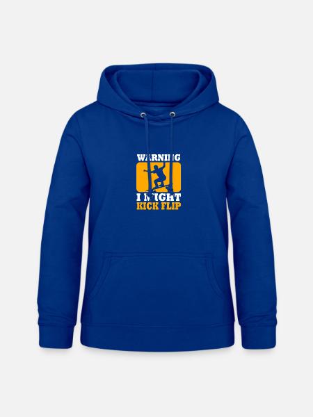 Longboard Longboarder Longboarding - Frauen Hoodie - Royalblau