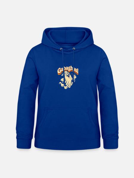 Gabaghou Geist mit Schnurrbart - Frauen Hoodie - Royalblau