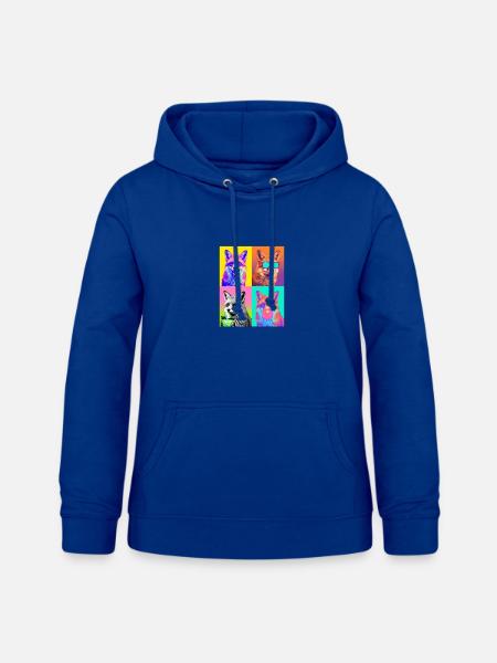 Füchse Fuchs - Frauen Hoodie - Royalblau