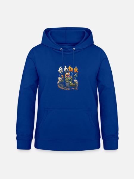 FischTank Heldenpanzer - Frauen Hoodie - Royalblau