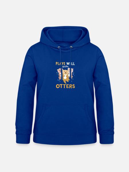 Otter Spruch Humor - Frauen Hoodie - Royalblau