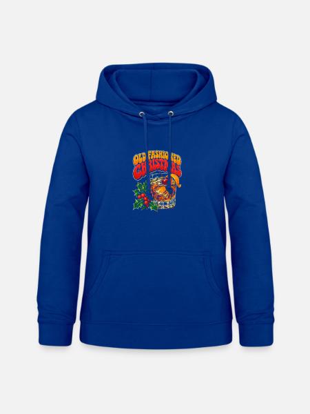Old Fashioned Christmas Cocktail - Frauen Hoodie - Royalblau