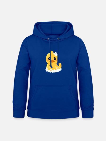 Gummiente im Schaumbad - Frauen Hoodie - Royalblau