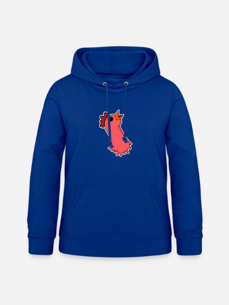 Huhn Kopf - Frauen Hoodie - Royalblau