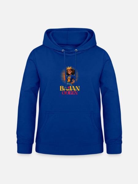 Barbados Queen Baja Queen - Frauen Hoodie - Royalblau