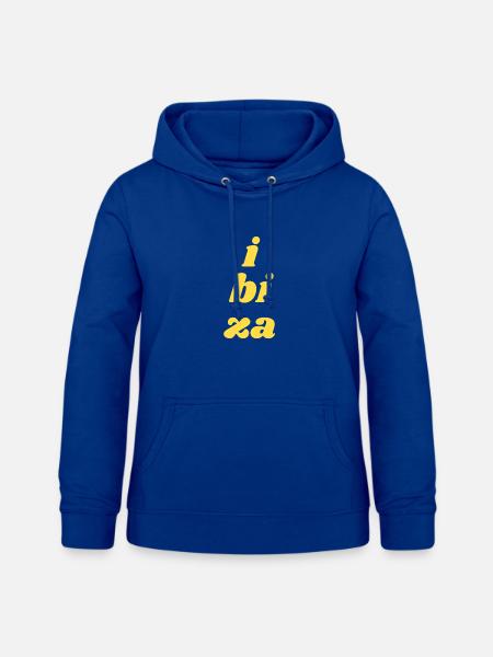 i bi za - Frauen Hoodie - Royalblau