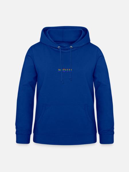 MOIN Regenbogen - Frauen Hoodie - Royalblau